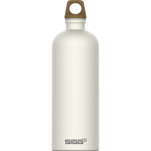 SIGG Traveller MyPlanet Bottle - 100% Recycled Aluminum Ecru 1l