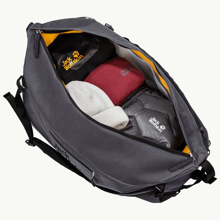 schors Fjord Met andere bands Jack Wolfskin Traveltopia Duffel 45 - Recycled Polyester - Weekendbee -  sustainable sportswear