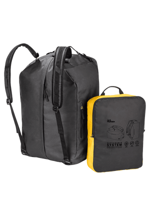 Jack Wolfskin Traveltopia Duffel Bag 65l - Recycled Polyester Dunelands
