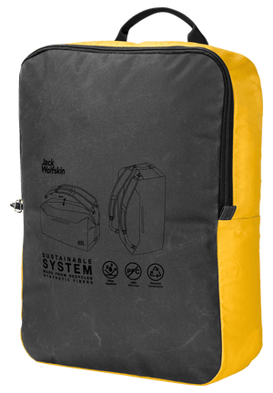 Jack Wolfskin Traveltopia Duffel Bag 65l - Recycled Polyester Dunelands