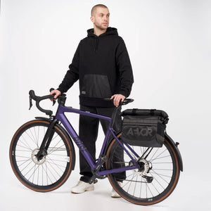 Aevor Triple Bike Bag Proof - 100% Recycled PET Black