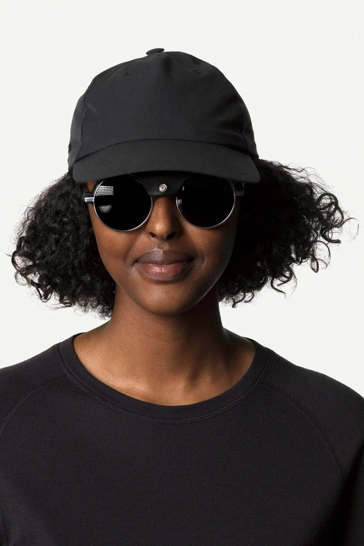 Unisex Daybreak Cap - Recycled Polyester Headwear Houdini True Black S/M