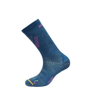 Devold Unisex Hiking Light Sock - Merino Wool Skydiver / Pink