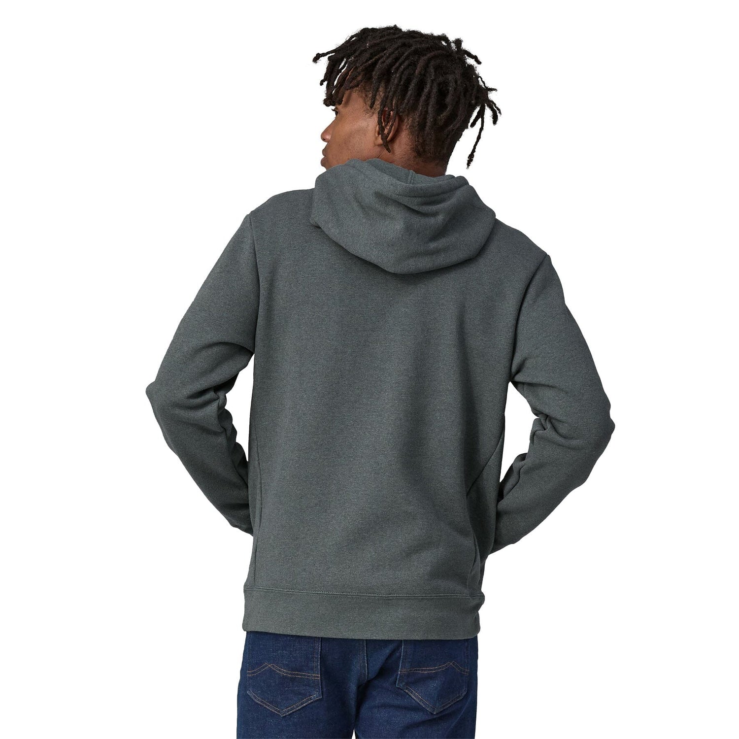 Patagonia Unisex Line Logo Ridge Stripe Uprisal Hoody - Recycled Polyester & Recycled Cotton Nouveau Green Shirt