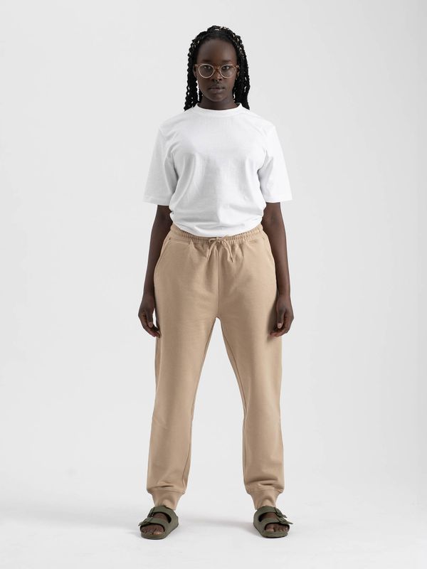 Pure Waste Unisex Loose Fit Sweatpants - Recycled cotton & Recycled polyester Sand Pants