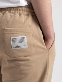 Pure Waste Unisex Loose Fit Sweatpants - Recycled cotton & Recycled polyester Sand Pants