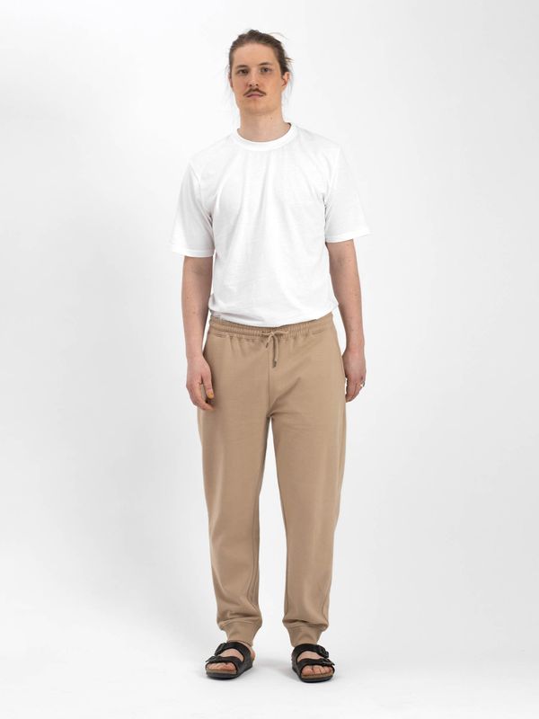 Pure Waste Unisex Loose Fit Sweatpants - Recycled cotton & Recycled polyester Sand Pants