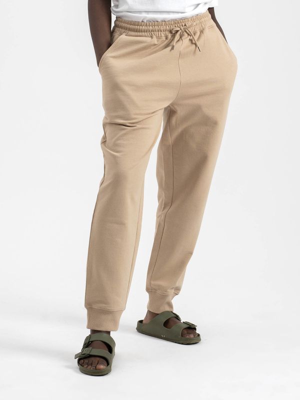 Pure Waste Unisex Loose Fit Sweatpants - Recycled cotton & Recycled polyester Sand Pants