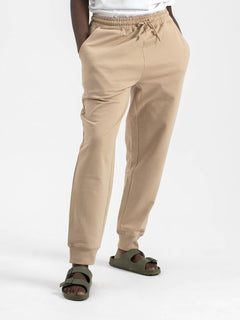 Pure Waste Unisex Loose Fit Sweatpants - Recycled cotton & Recycled polyester Sand Pants