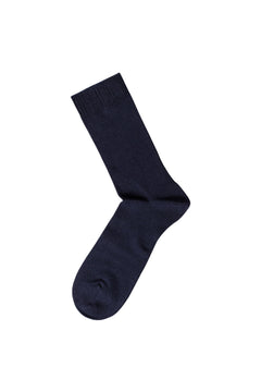 People Tree Unisex Organic Cotton Socks Navy Socks