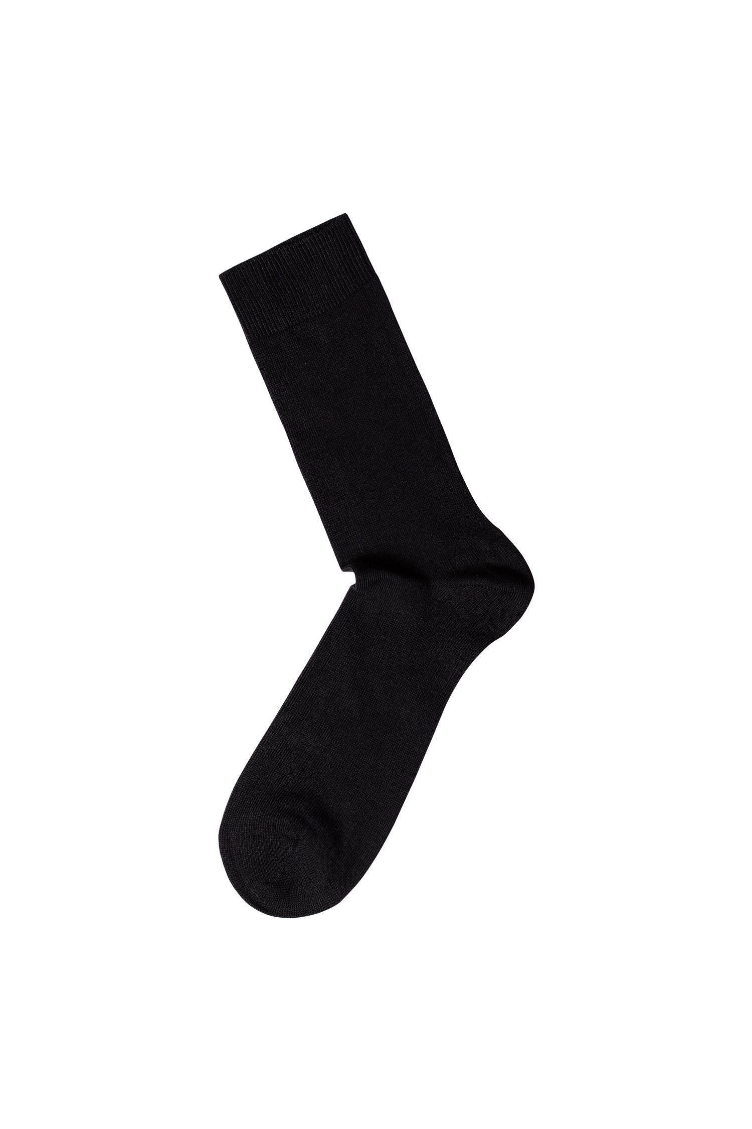 People Tree Unisex Organic Cotton Socks Black Socks