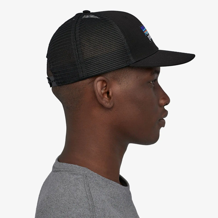Unisex P-6 Logo Trucker Hat - Organic Cotton Headwear Patagonia