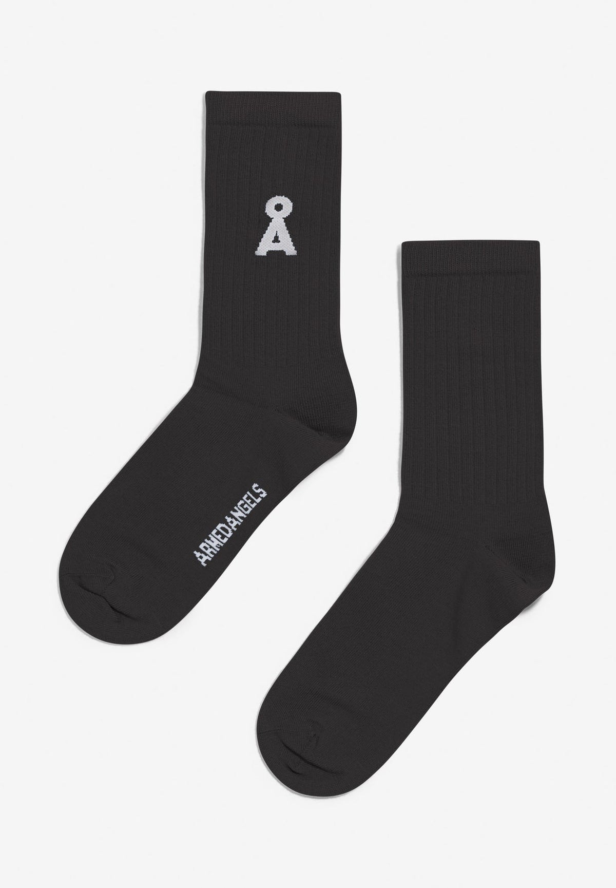Unisex Saamus Bold socks - Organic cotton mix Socks Armedangels Black 39-42