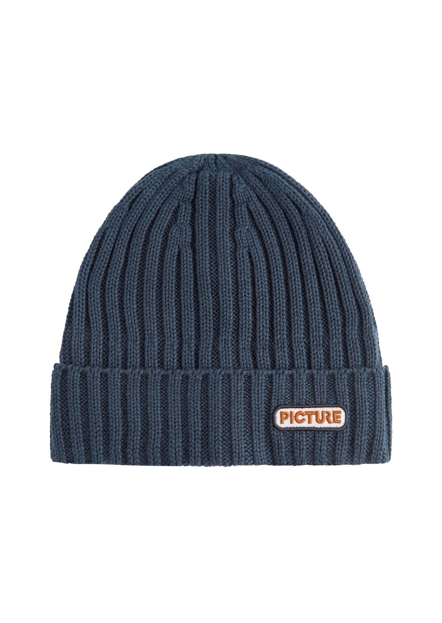 Picture Organic Unisex Ship Beanie - Recycled Polyester & Wool Dark Blue Headwear
