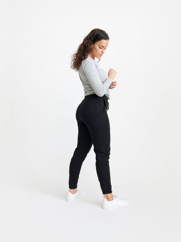 Pure Waste Unisex Sweatpants - Recycled Cotton & Recycled Polyester Black Pants