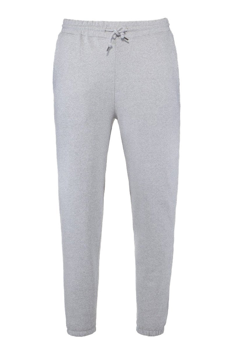 Pure Waste Unisex Sweatpants - Recycled Cotton & Recycled Polyester Grey Melange Pants