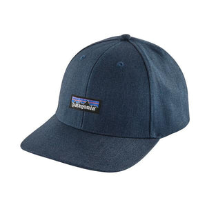 Patagonia Unisex Tin Shed Hat - Recycled Polyester P-6 Logo: Stone Blue