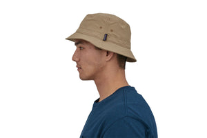Patagonia Unisex Wavefarer Bucket Hat - Recycled Nylon Mojave Khaki