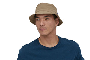 Patagonia Unisex Wavefarer Bucket Hat - Recycled Nylon Mojave Khaki