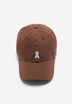 Armedangels Unisex Yenaas Bold cap - 100% Organic Cotton Deep Brown Headwear