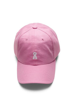 Armedangels Unisex Yenaas Bold cap - 100% Organic Cotton Raspberry Pink Headwear