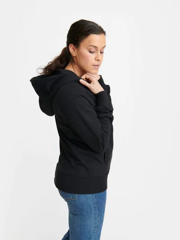Unisex Zip Hoodie Raglan - Recycled Cotton & Recycled Polyester Shirt Pure Waste