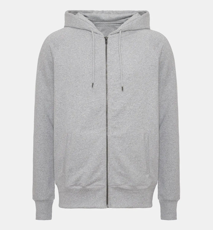 Unisex Zip Hoodie Raglan - Recycled Cotton & Recycled Polyester Shirt Pure Waste