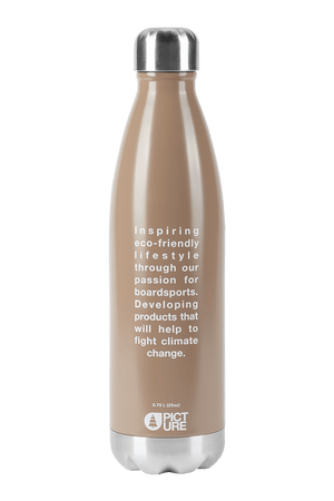 Picture Organic Urbanna Bottle - BPA free stainless steel Dark Stone