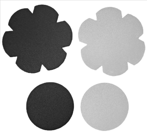 Vaatelaastari Vaatelaastari Loisto 4pcs - Reflecting FabPatch from recycled polyester