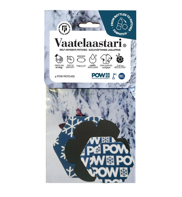 Vaatelaastari POW 4kpl - 100% kierrätyspolyesteri Care products Vaatelaastari