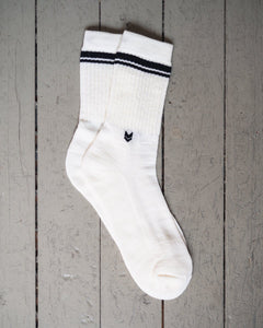 VAI-KØ Crew Sock - Merino Wool Aloe Green Socks