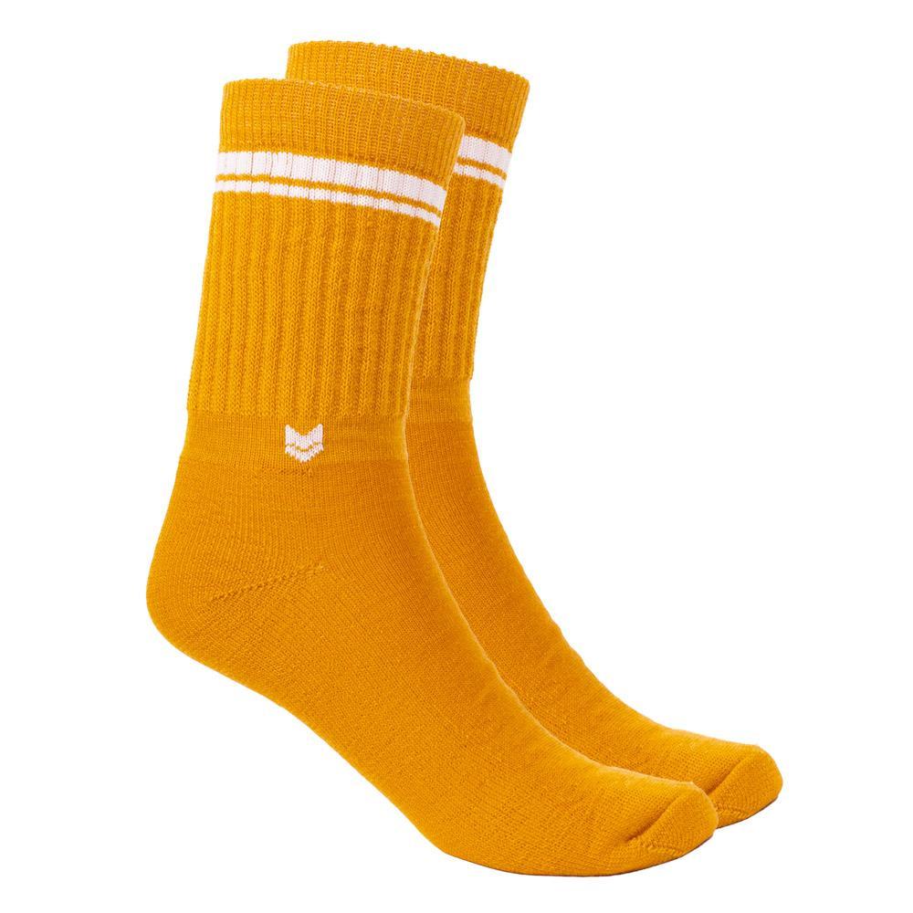 VAI-KØ Crew Sock - Merino Wool Autumn Gold Socks