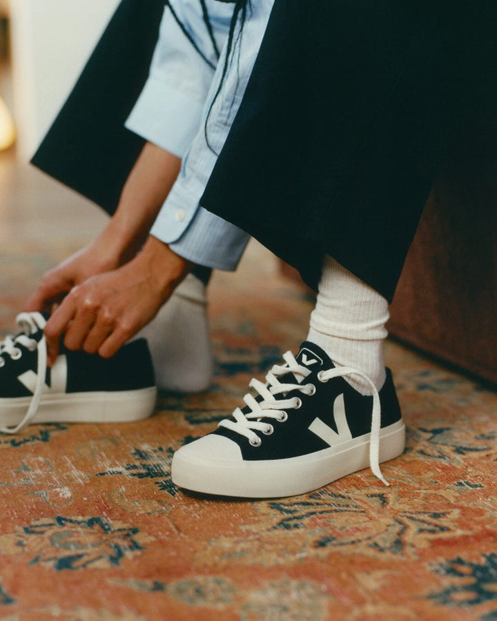 Wata II Low Canvas - Organic Certified cotton Shoes Veja