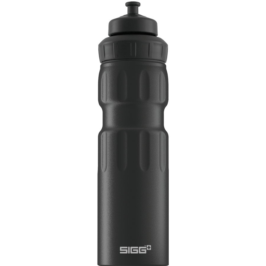 SIGG Water Bottle Sports 0.75l - Aluminum Black Cutlery