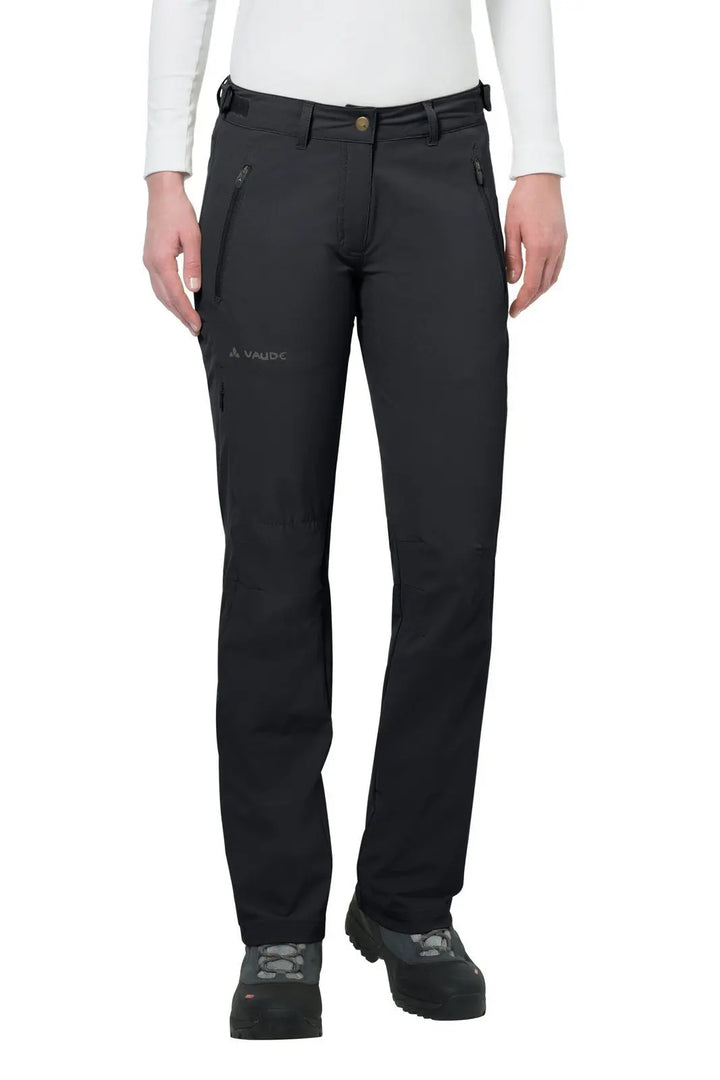 W's Farley Stretch Pants II - bluesign® certified materials Pants Vaude Black Regular 34