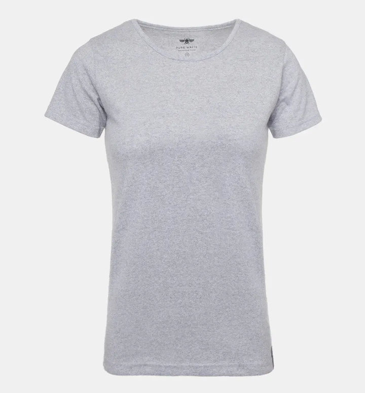 W's O-neck T-shirt - Recycled Cotton & Recycled Polyester Shirt Pure Waste