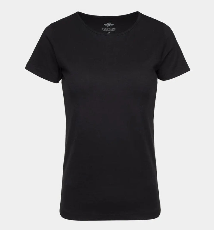 W's O-neck T-shirt - Recycled Cotton & Recycled Polyester Shirt Pure Waste
