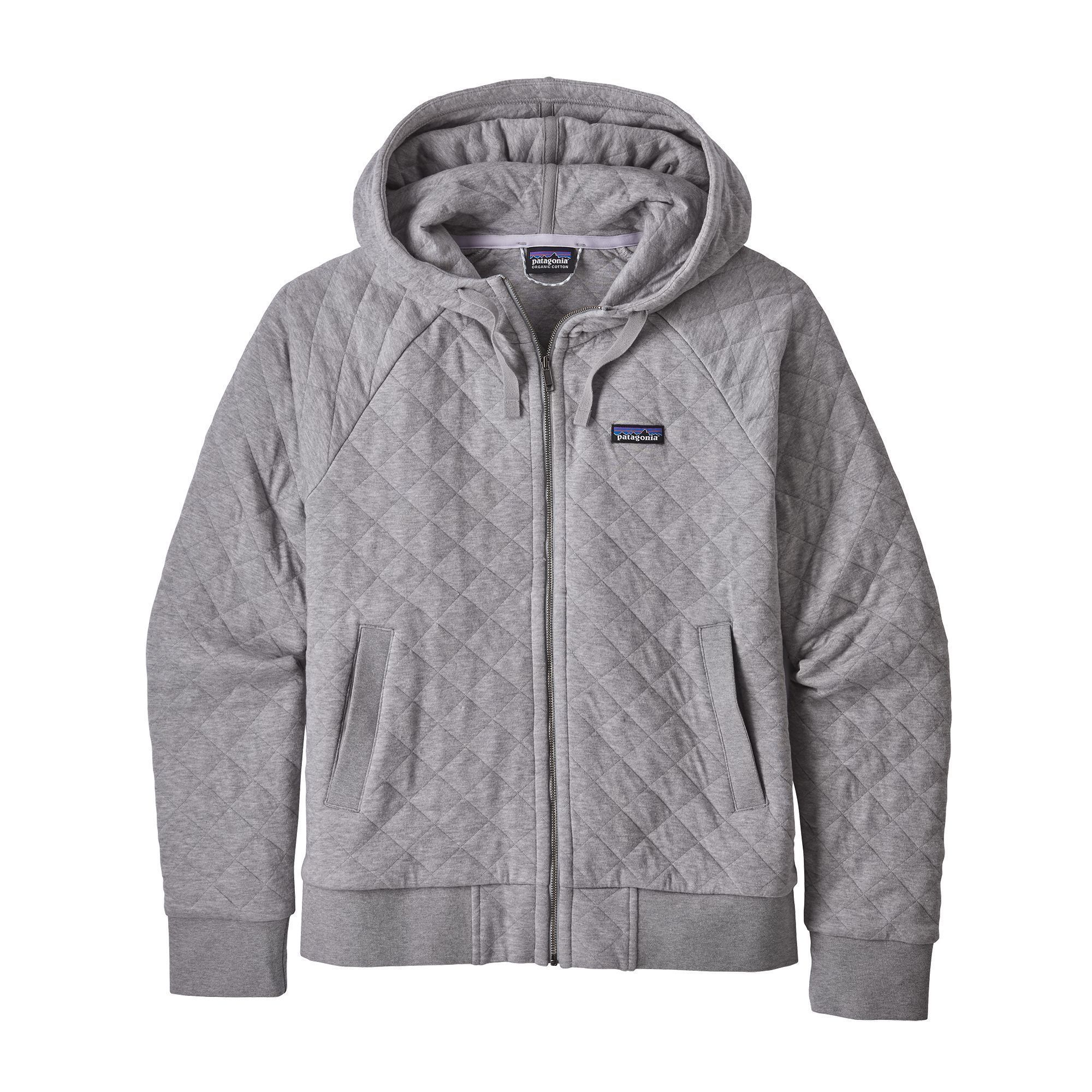 W's Organic Cotton Quilt Hoody - Bio-Baumwolle - Weekendbee - sustainable  sportswear