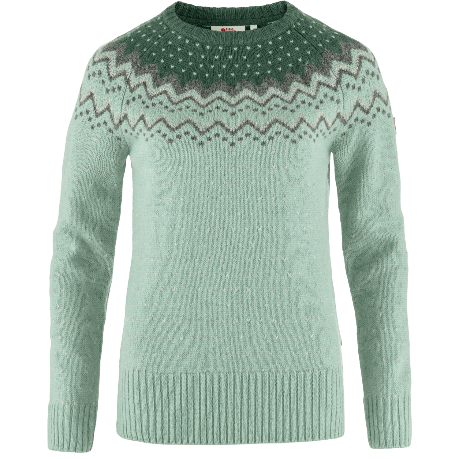 Fjällräven - Women's Övik Knit Sweater - 100% Wool - Weekendbee - sustainable sportswear