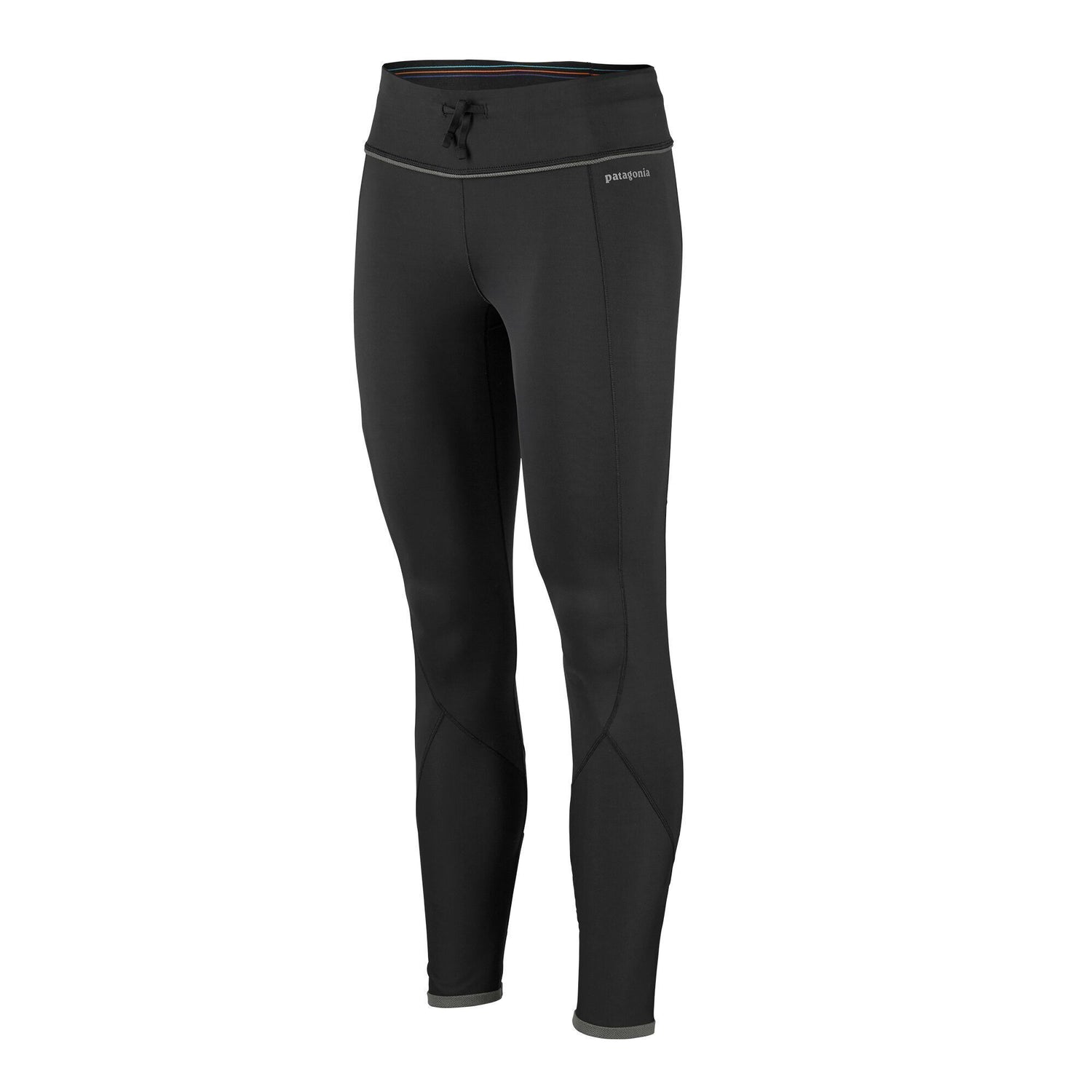 Patagonia W's Peak Mission Winter Running Tights - Recycled Polyester Black Pants