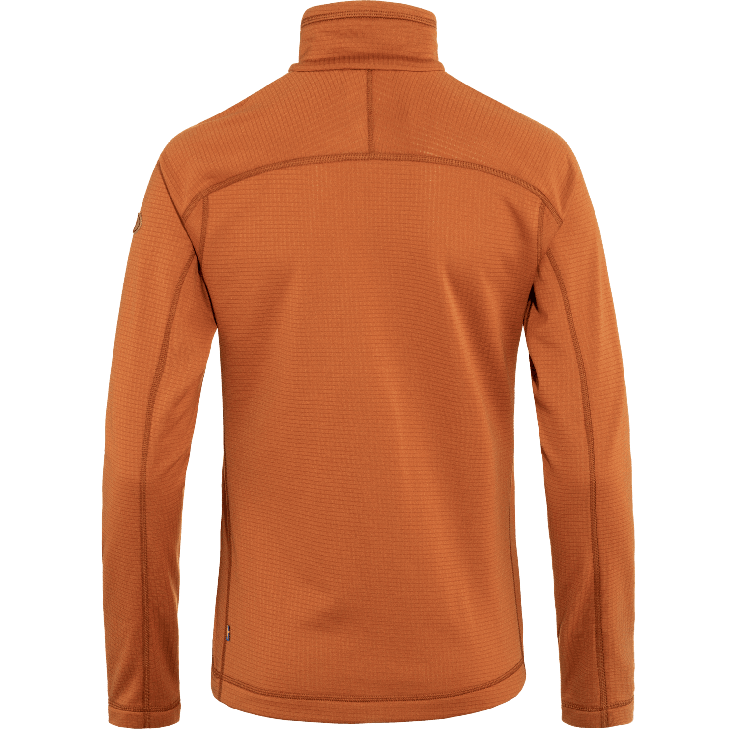 Fjällräven W's Abisko Lite Fleece Half Zip - 100% Recycled polyester Terracotta Brown Shirt