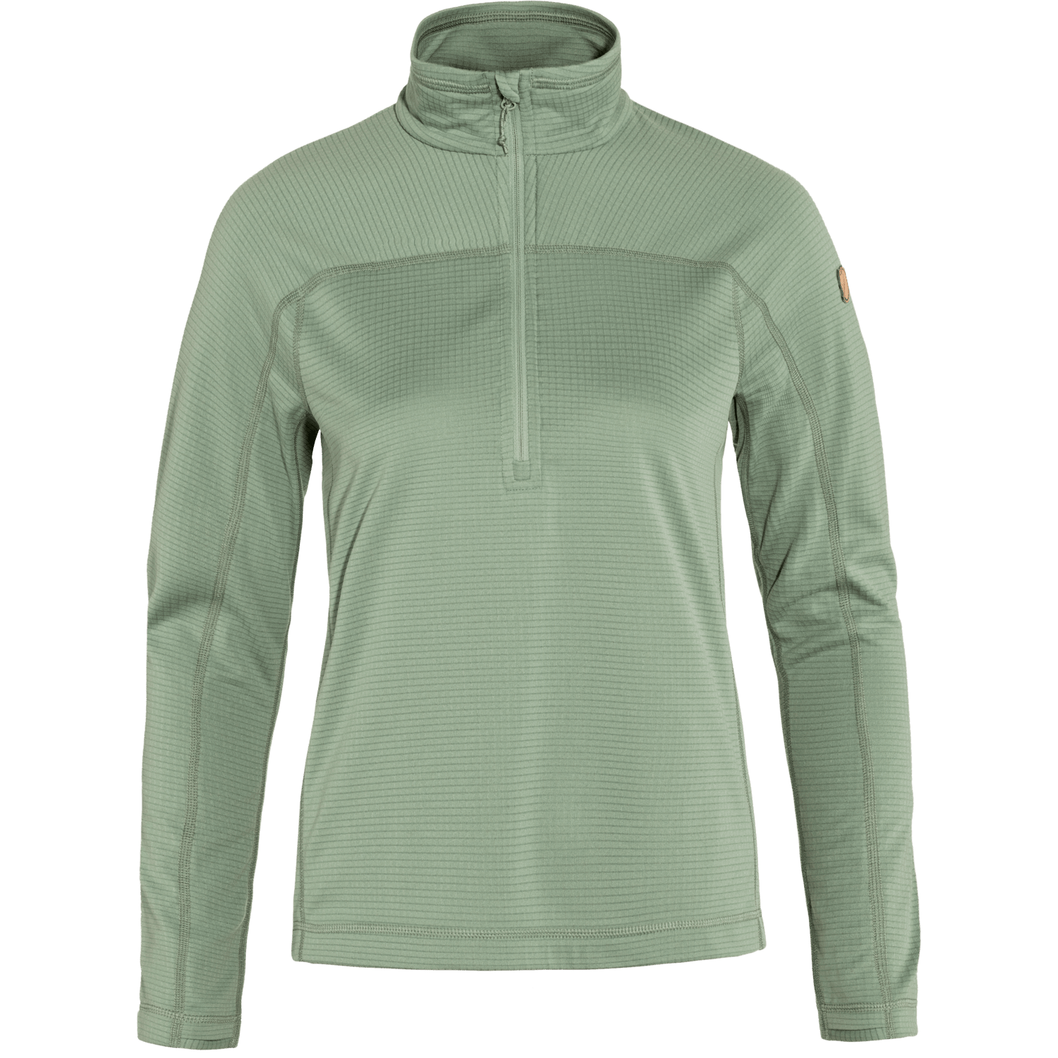 Fjällräven - W's Abisko Lite Fleece Half Zip - 100% Recycled polyester - Weekendbee - sustainable sportswear