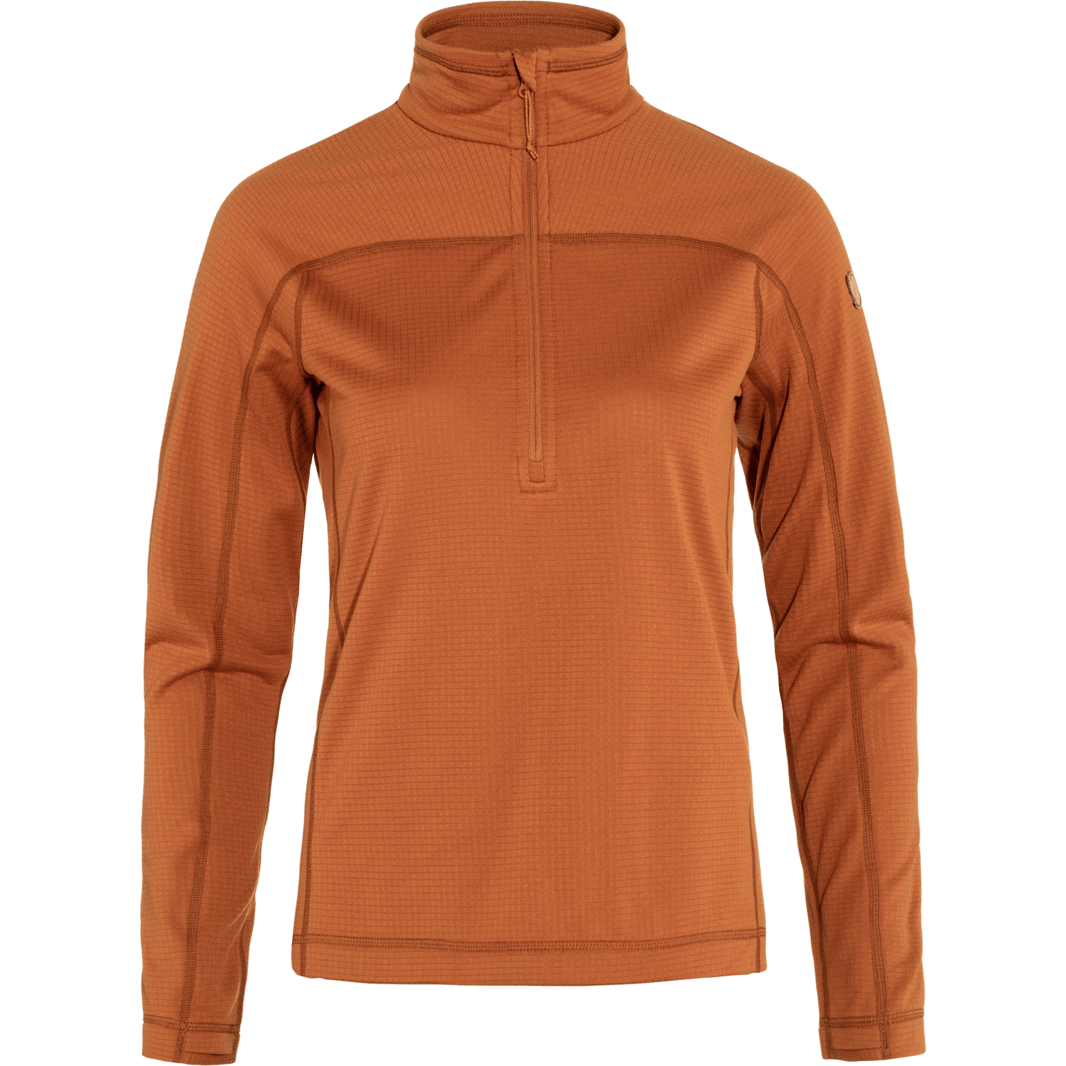 Fjällräven - W's Abisko Lite Fleece Half Zip - 100% Recycled polyester - Weekendbee - sustainable sportswear