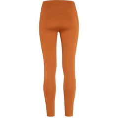 Fjällräven W's Abisko Tights - Recycled Polyester Terracotta Brown Pants