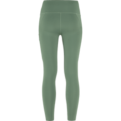 Fjällräven W's Abisko Tights - Recycled Polyester Patina Green Pants