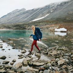 Fjällräven W's Abisko Tights - Recycled Polyester Patina Green Pants