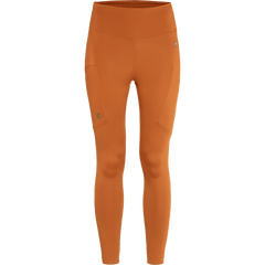 Fjällräven W's Abisko Tights - Recycled Polyester Terracotta Brown Pants