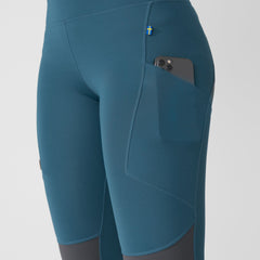 Fjällräven - W's Abisko Trekking Tights Pro - Recycled Polyester - Weekendbee - sustainable sportswear