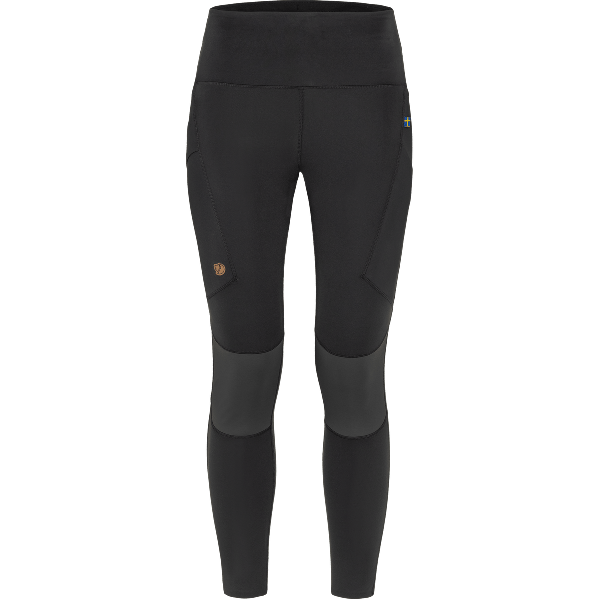 Fjällräven W's Abisko Trekking Tights Pro - Recycled Polyester Black-Iron Grey Pants