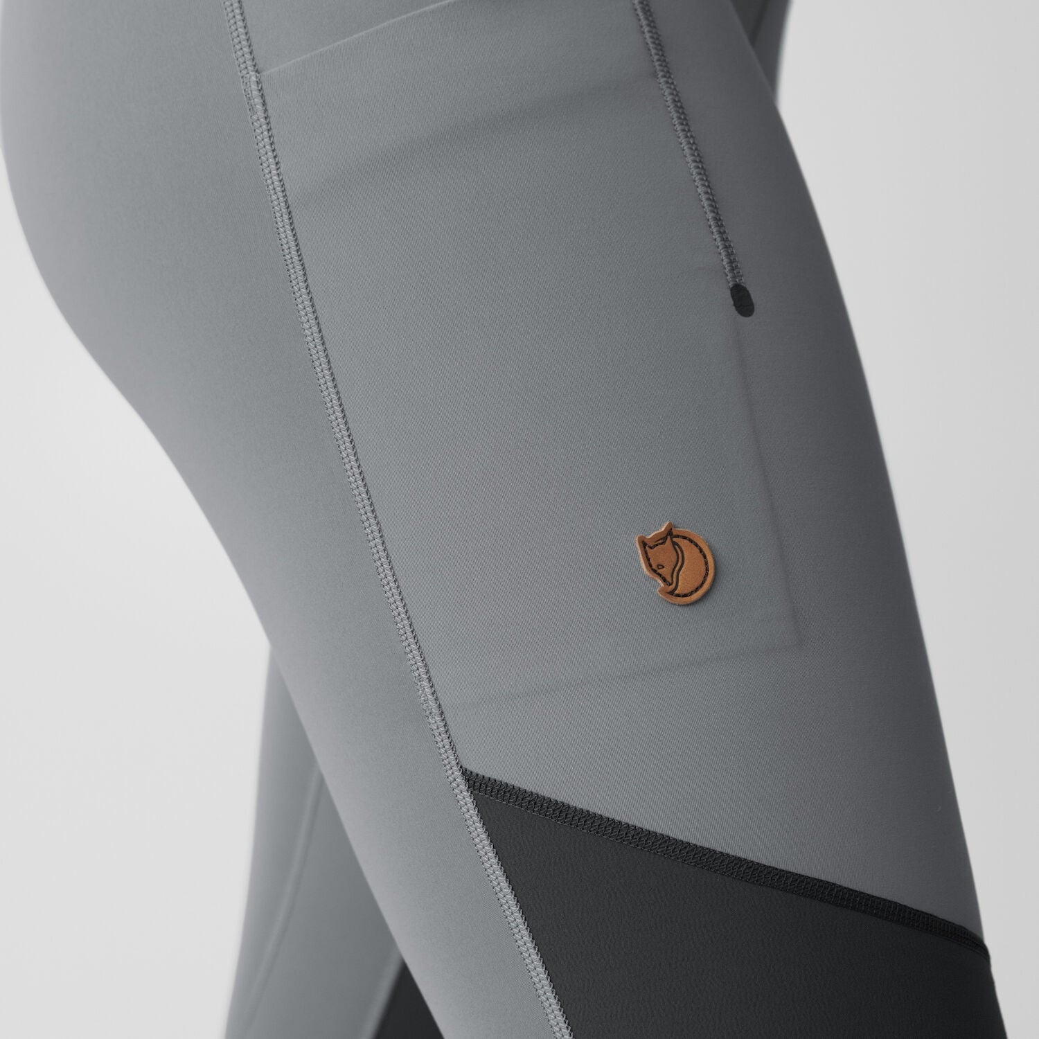 Fjällräven W's Abisko Värm Trekking Tights - Recycled Polyester Flint Grey-Iron Grey Pants